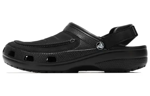 Crocs Classic Clog Cozy Breathable Beach Sandals Black
