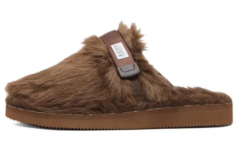 Suicoke Zavo Faux-fur Sliders