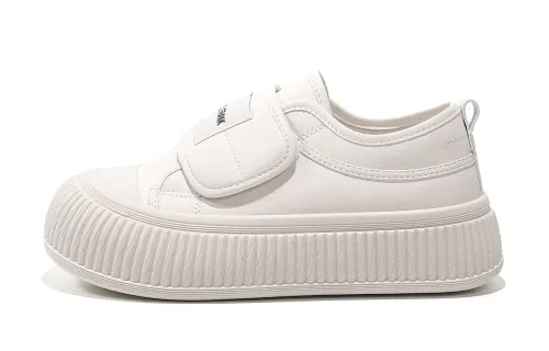 PAUL FRANK Hook and loop Height Increasing Lightweight Breathable Low top Skateboard Shoes Women's