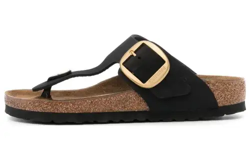 Birkenstock Gizeh Leather Flat Sandals Women's