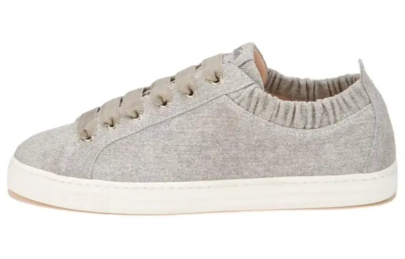 AGL Calfskin Low top Skateboard Shoes Women's Gray
