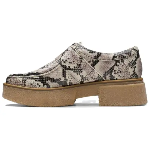 Clarks Leather Comfortable Casual Shoes Women's Gray