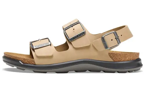 Birkenstock Leather Beach Sandals Women's Brown