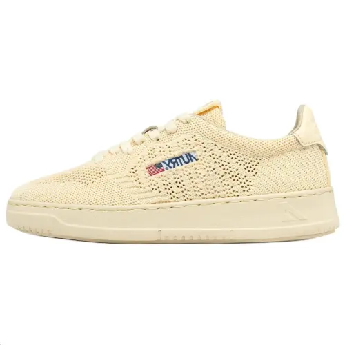 AUTRY Medalist Fabric Low top Casual Shoes Men's Yellow