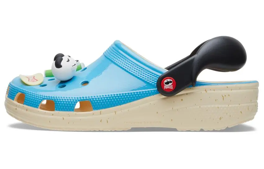 Crocs x Pringles Classic Clog EVA Clogs Men's Blue Green