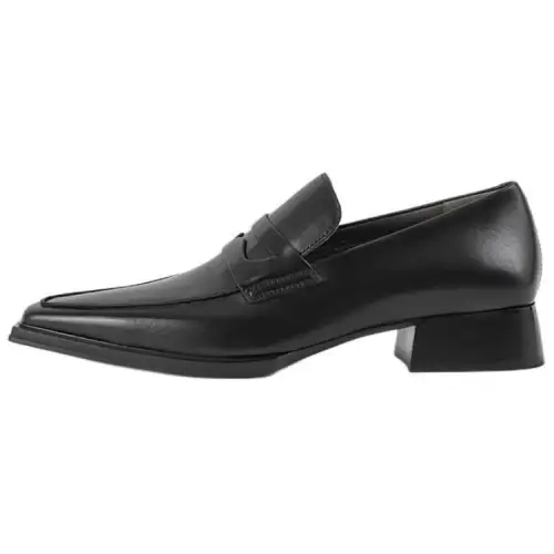 VAGABOND SHOEMAKERS Leather Fashion Loafers 3.2cm Women's Black