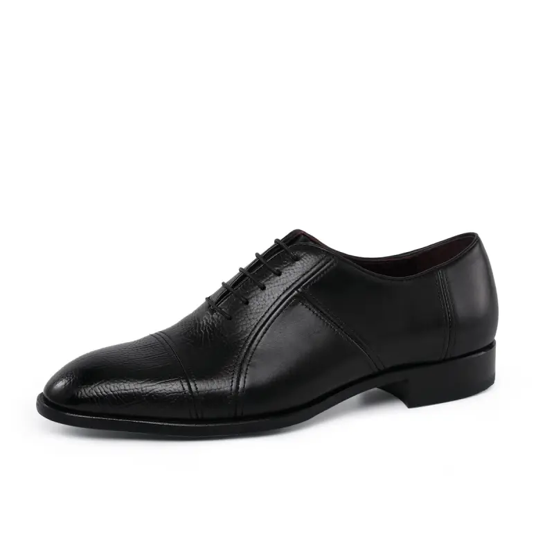 Chrisdien Deny Leather Dress Shoes Men's Black