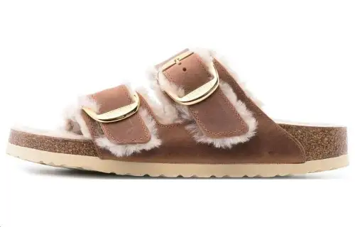 Birkenstock Arizona buckled leather sandals Women's