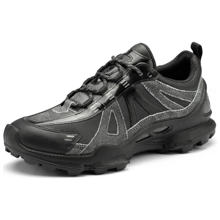Natacha x Ecco Biom C Trail Cushioning, Wear Resistant Low top Hiking Shoes Men’s Black Gray