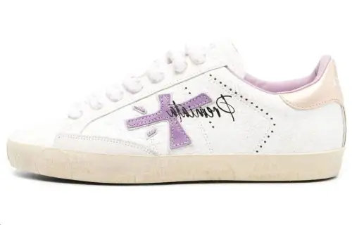 PREMIATA Steven Quick Dry Impact Resistance Low top Skateboard Shoes Women's White