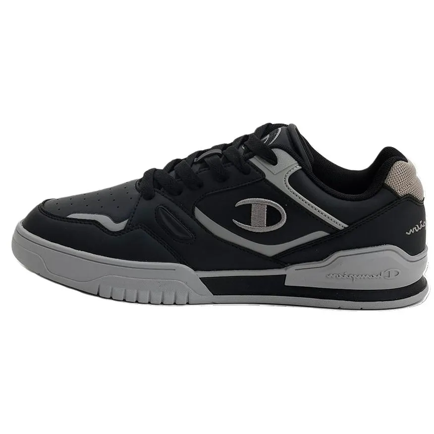 Champion PU Polyurethane Low top Casual Shoes Men's Black/Gray