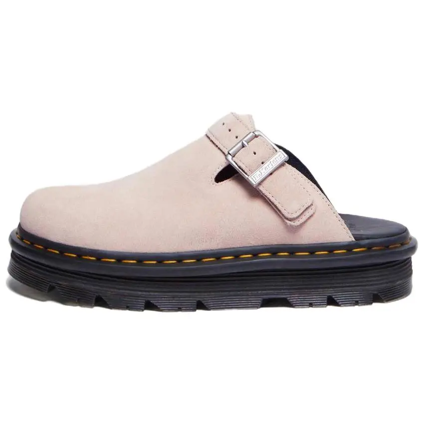Dr.Martens Zebzag Suede Low top Casual Shoes Unisex Pink