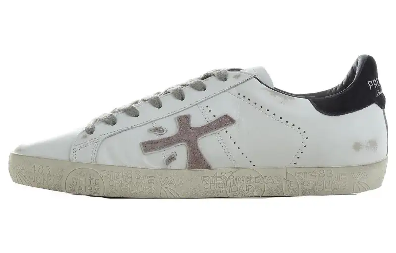 PREMIATA Steven Low top Skateboard Shoes Men's White