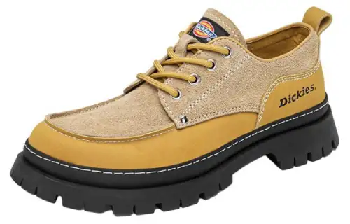 Dickies Cow Split Leather Casual Shoes Men's Yellow