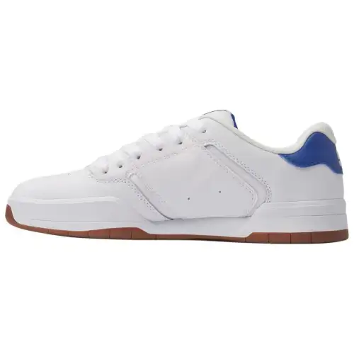 DC Shoes Leather Low top Skateboard Shoes Men's White