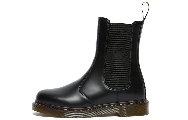 Dr. Martens Women's 2976 High Smooth Leather Chelsea Boot 'Black'