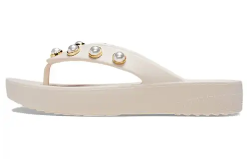 Crocs Slide Slippers Women's White