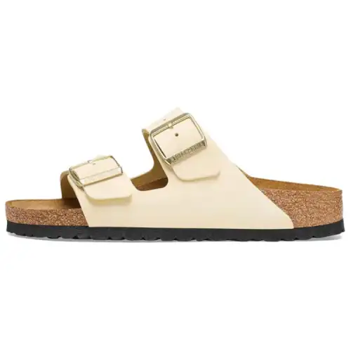 Birkenstock Arizona Slide Slippers Unisex Beige Narrow