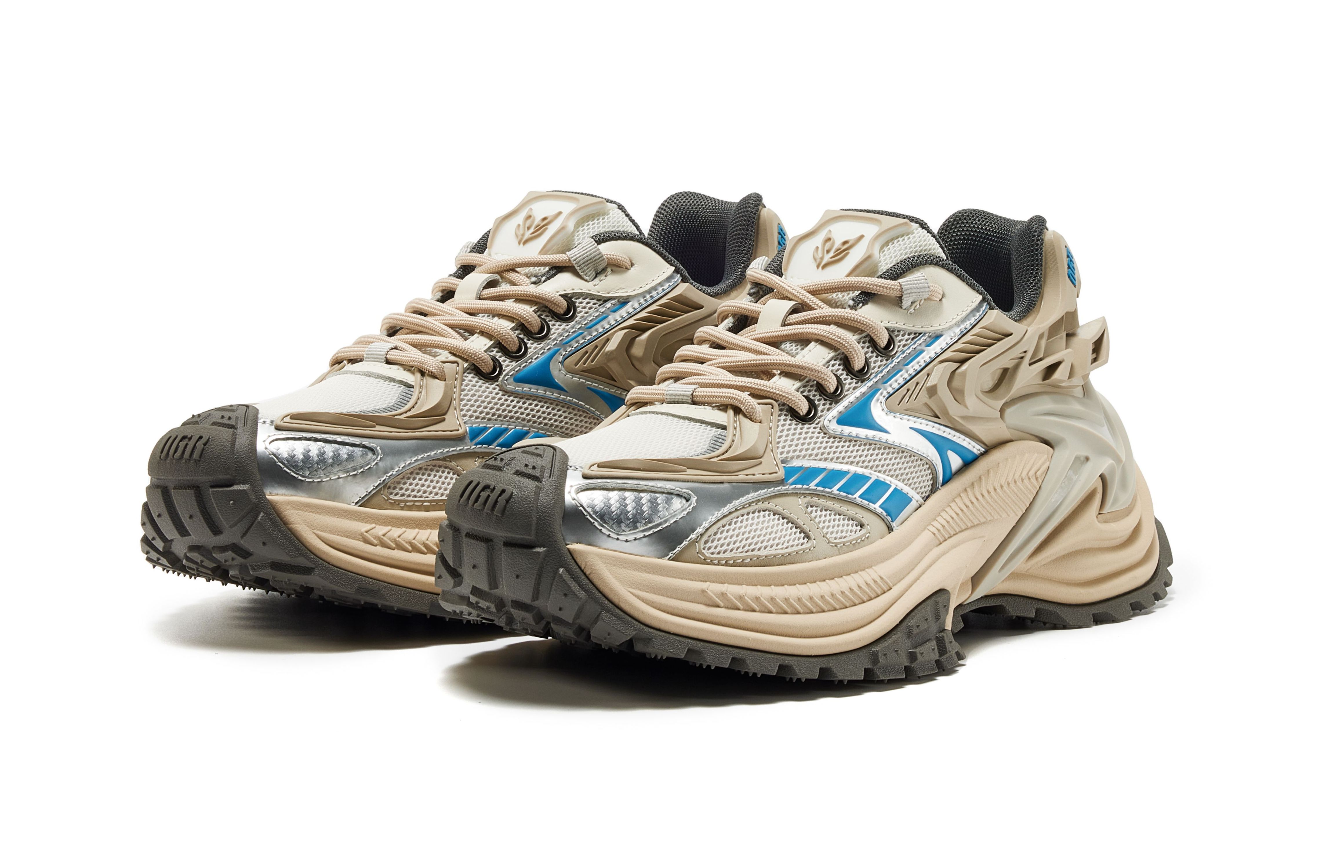 OGR Cobra Slip Resistant, Breathable, And Lightweight Low top Running Shoes Unisex Light Dune