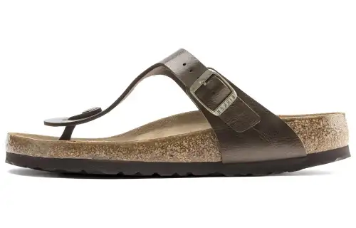 Birkenstock Gizeh EVA Slip Resistant Flip Flops Women's Brown
