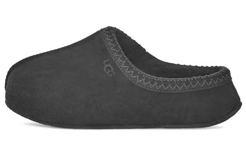 UGG Pierside Tasman Suede Slippers Men's Black