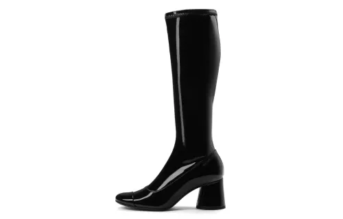 CHARLES&KEITH Pu Knee high Boots 6.5cm Women's