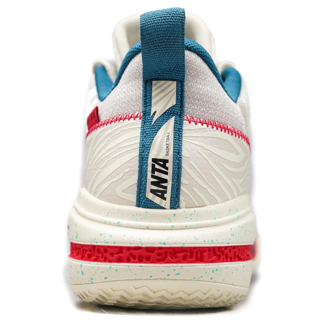 ANTA x OCCUPY Raid 1 White Dragon Low top Basketball Shoes Men’s Beige Red