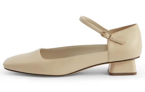 CHARLES&KEITH Chunky Heel Mary Jane Shoes Women's
