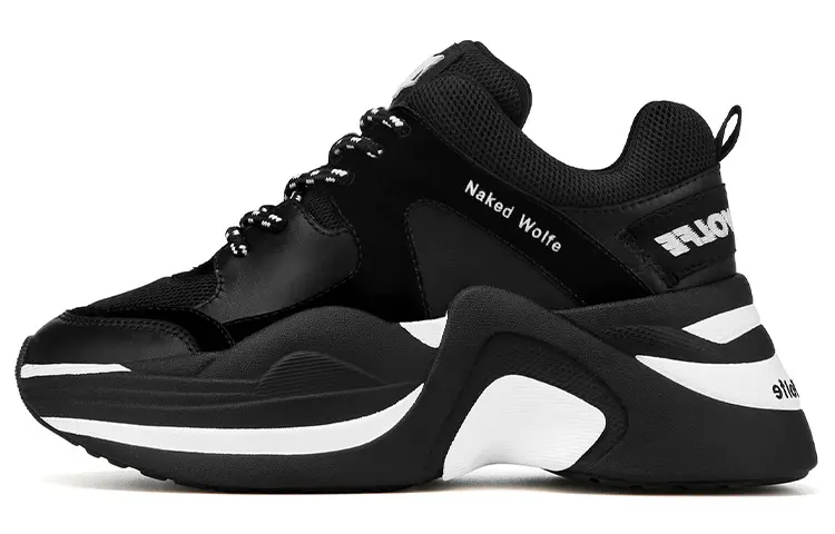 Naked Wolfe Track Low top Sports Casual Shoes Women's Black