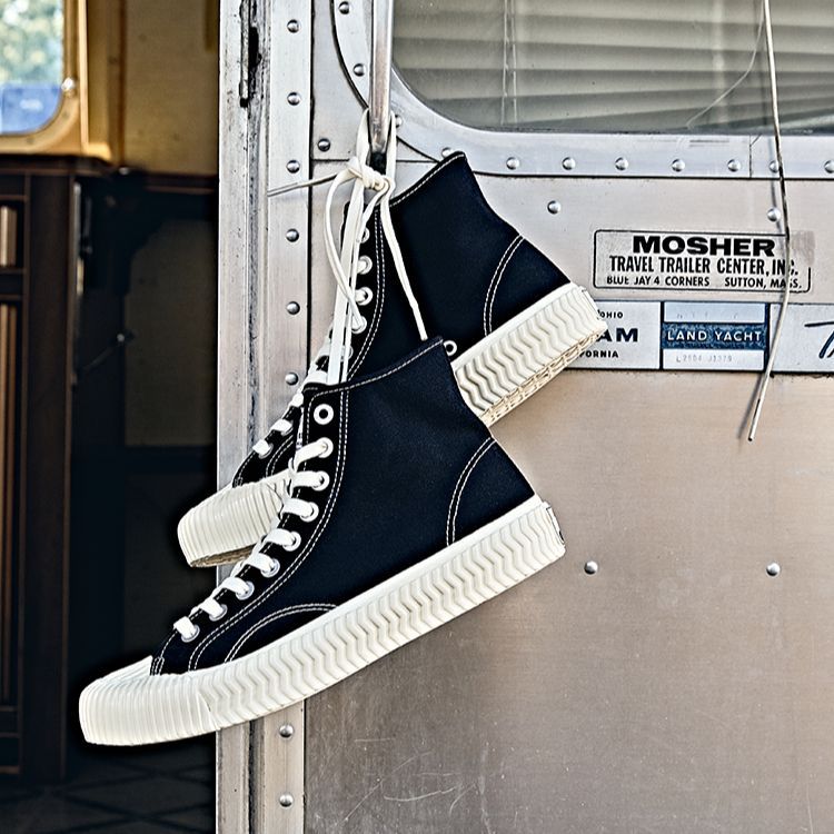 Excelsior Cookie Shoes BOLT HI Slip Resistant And Breathable Slip Resistant And Breathable High top Canvas Shoes Unisex