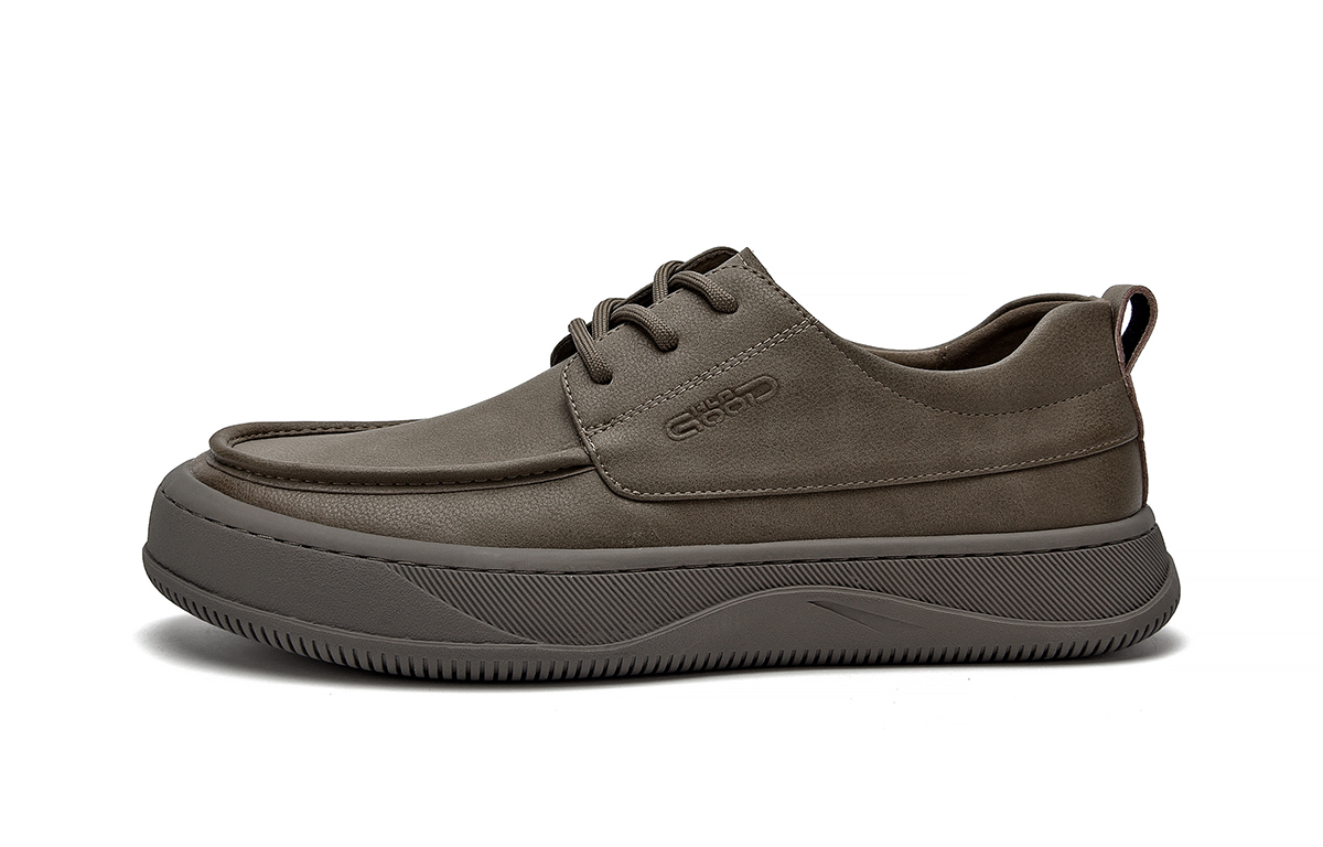 Heilan House HLA synthetic leather fashionable and versatile work shoes for men