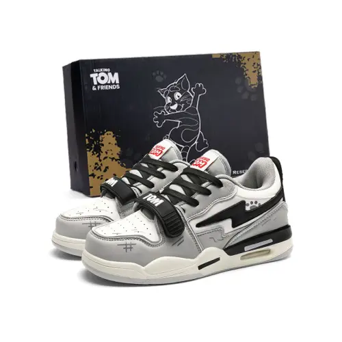 TALKING TOM Talking Tom Cat, comfortable and versatile, classic and fashionable low-top outdoor street style ins style design, niche Qiao Si lightweight lifestyle shoes, same style for men and women
