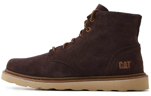 CAT NARRATE Collection Leather Outdoor Boots Men's Dark Umber