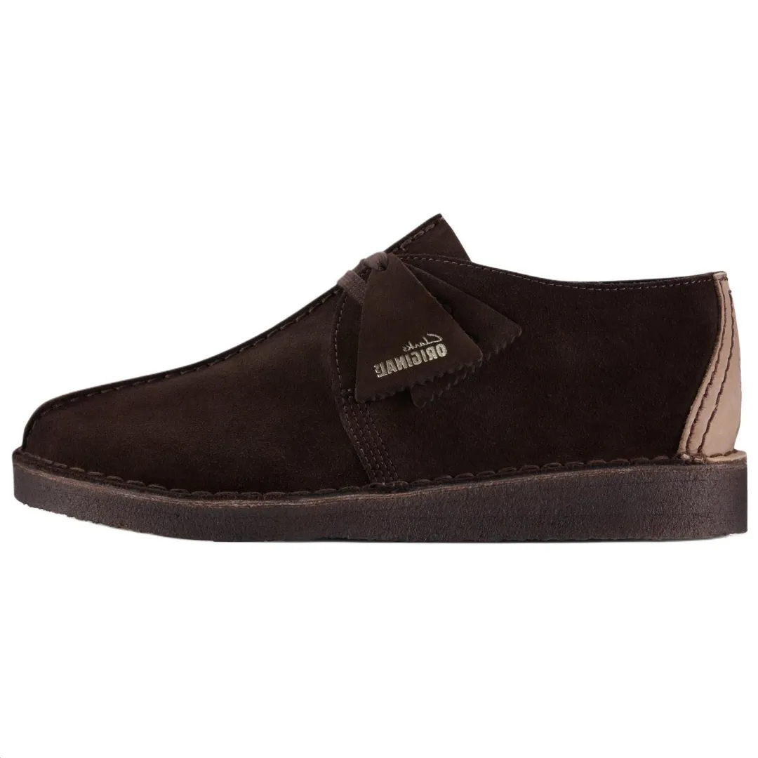 Clarks Desert Trek logo-detail derby shoes