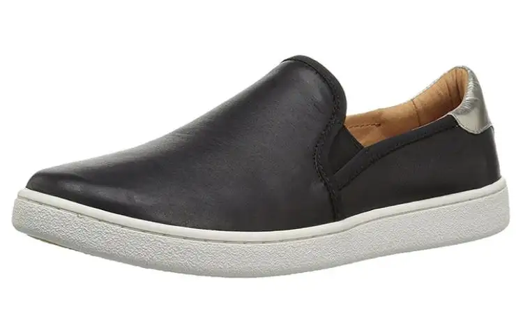 UGG Pu Low top Skateboard Shoes Women's Black