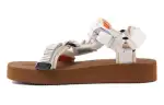 Suicoke Leather Beach Sandals Men's White