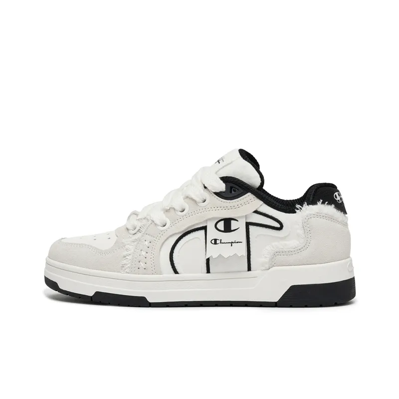 Champion Street Skater 1 Low top Skateboard Shoes Unisex Black White