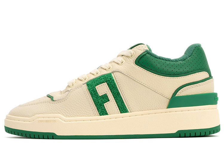 FOOT INDUSTRY Foot Industry Mid top Stylish Skateboarding Shoes Unisex Green White