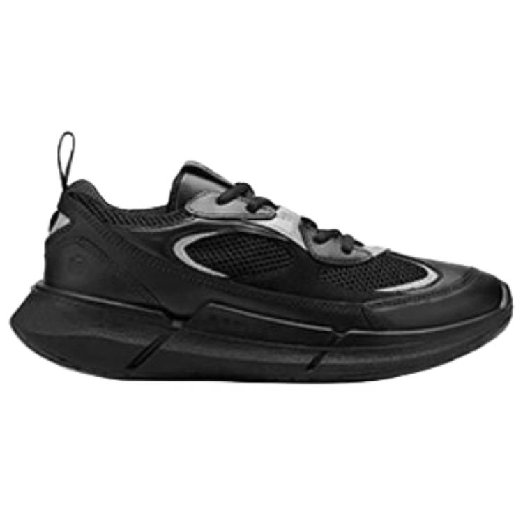 Ecco Walking Shoes 2.2 Cow Leather Abrasion Resistant Low top Running Shoes Men’s Black