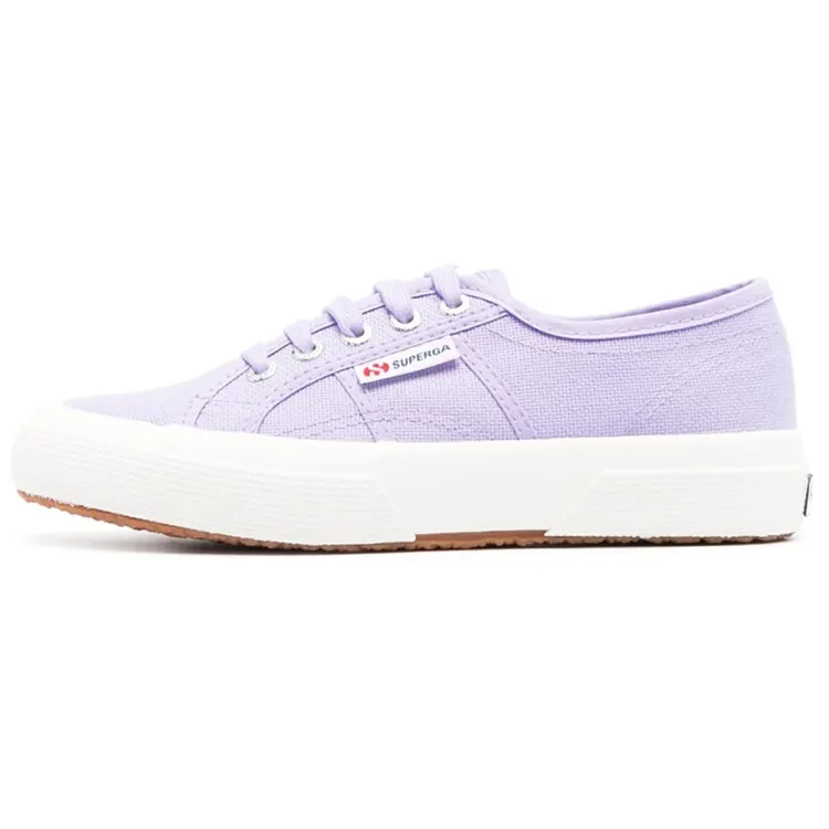SUPERGA Fabric Low top Skateboard Shoes Women's Light Purple