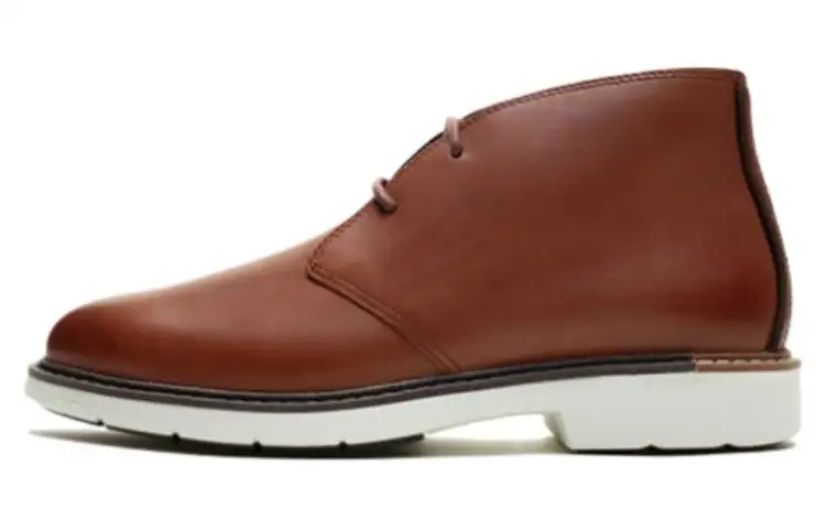 COLE HAAN Cow Leather Ankle Boots Men's Brown