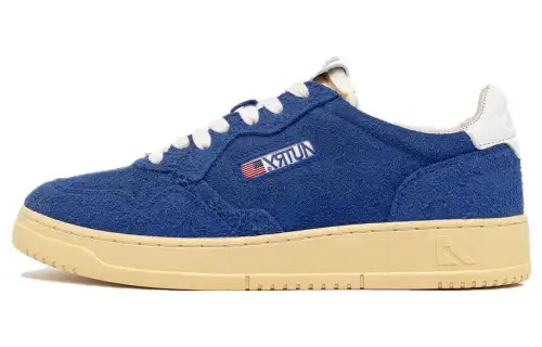 AUTRY Medalist Suede Low top Skateboard Shoes Men's Blue