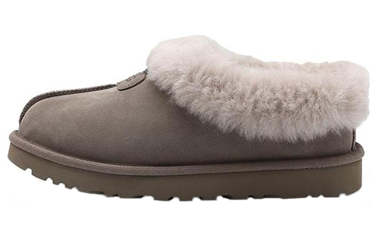 UGG Fleece Lined, Comfortable And Versatile, Lightweight Abrasion Resistant Short Snow Boots Women's Khaki