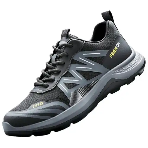 JANE HARLOW Fabric Breathable Low top Casual Shoes Men's Black