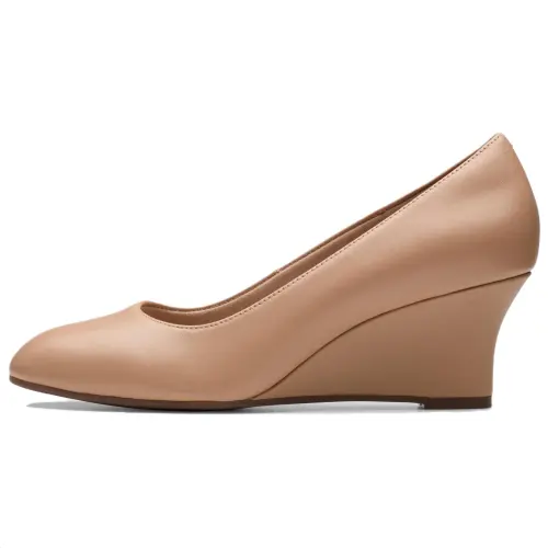 Clarks Comfortable And Trendy High Heels Women's Beige
