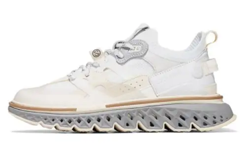 COLE HAAN Textile, Leather Low top Casual Shoes Women's Ecru