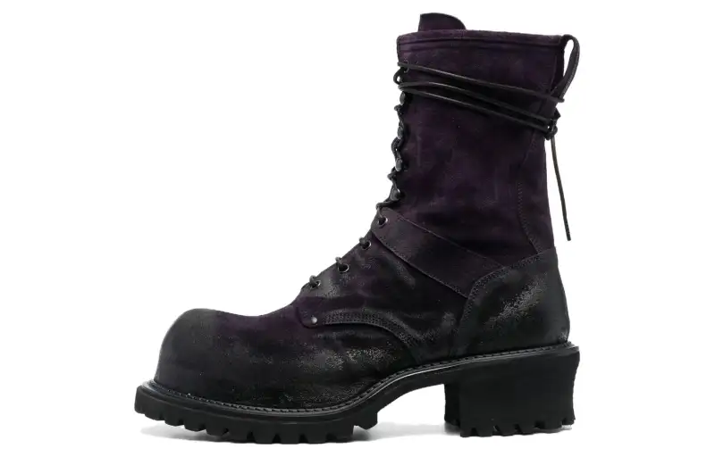PREMIATA Leather Ankle Boots Men's Black
