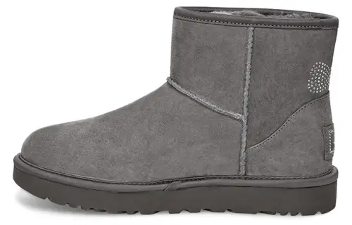 UGG Classic Mini Crystal 'Grey' Women's