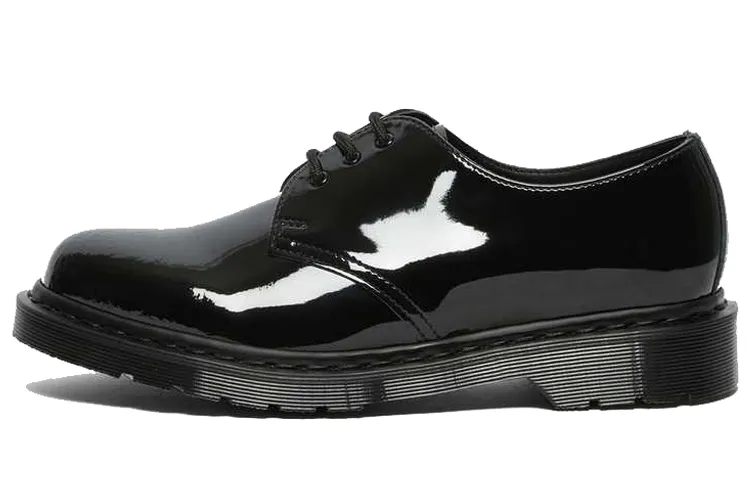 Dr. Martens 1461 Made In England Mono Patent Leather Oxford Shoes 'Black'