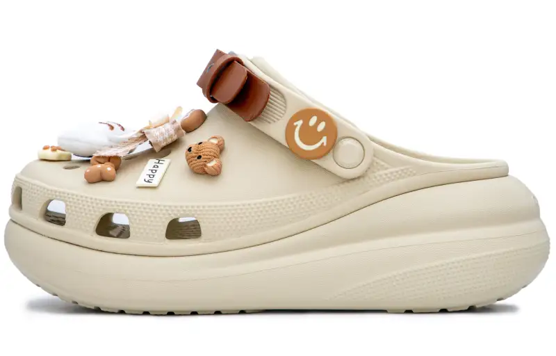 Crocs Crush Clog Miaoling Girlish Clogs Women's Bone White